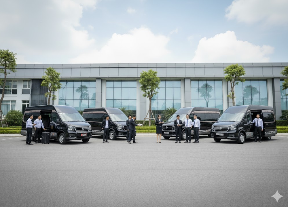 Xe Limousine Số Lượng Lớn: Giải Pháp Di Chuyển VIP Đẳng Cấp Cho Đoàn Công Tác Tập Đoàn Nước Ngoài