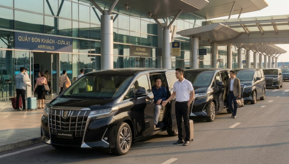 Giải Pháp Thuê Đội Xe Alphard Cho Đoàn Đông Người