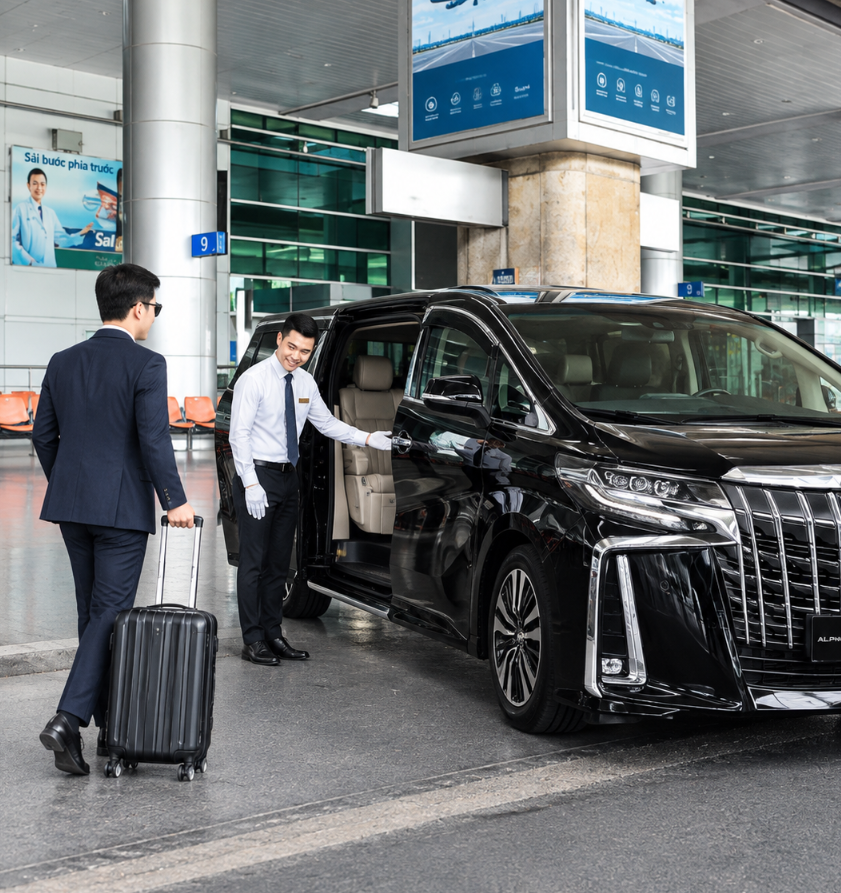 Tạo Ấn Tượng Với Đối Tác Quốc Tế Ngay Từ Chuyến Xe Toyota Alphard Đón Tiếp