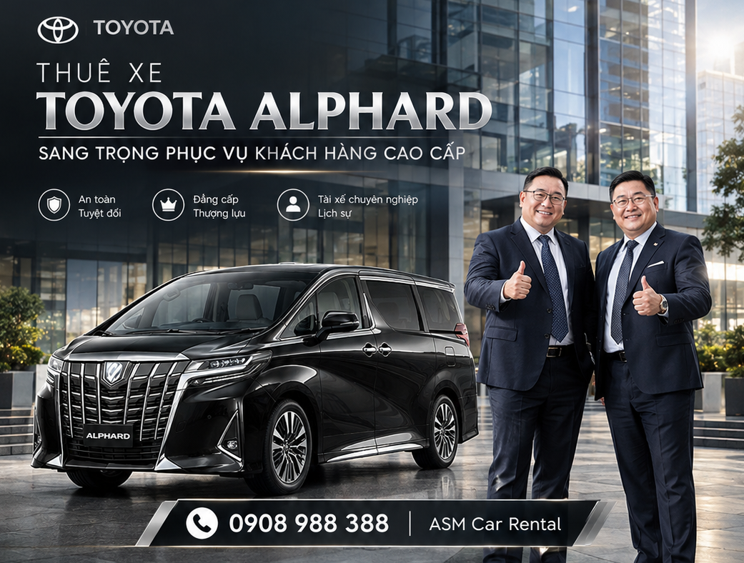 Thuê Xe 7 Chỗ HCM – Nâng Tầm Trải Nghiệm Với Đội Xe Toyota Alphard Đẳng Cấp
