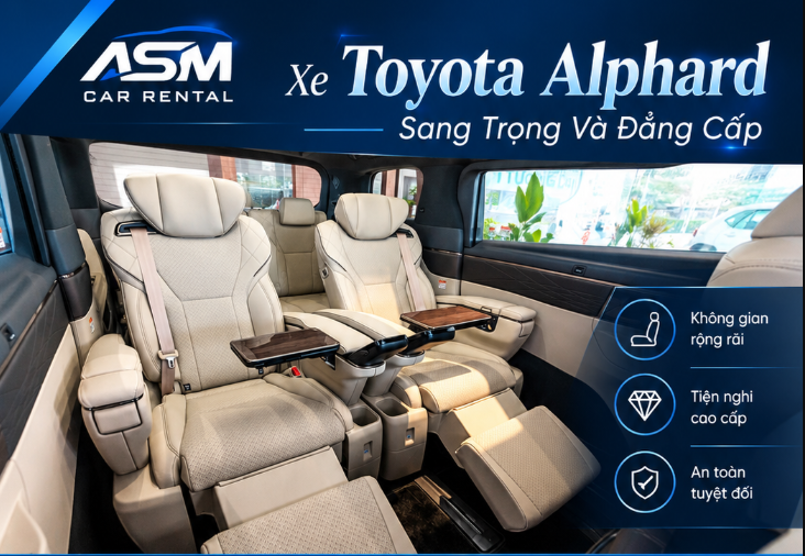 Thuê Xe Alphard 7 Chỗ Đi Cảng HCM