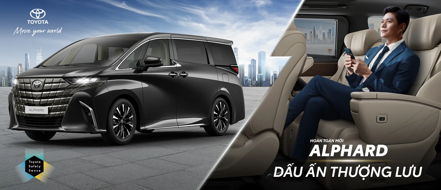 Xe Toyota Alphard Đẳng Cấp Chủ Tịch Cho Lãnh Đạo Doanh Nghiệp